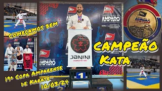 Final Kata Master 2° Kyu acima | Carlos San Campeão | 19ª Copa Amparense de Karate - 10/03/24