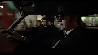 Mall Car Chase 4K - The Blues Brothers