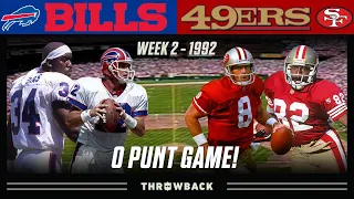 0 Punts & 1,000+ Yards of Offense is Pretty Cool! (Bills vs. 49ers 1992, Week 2)