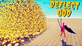 DEFLECT GOD⚔️ vs EVERY GOD ! - Totally Accurate Battle Simulator TABS