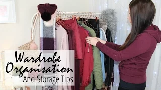 Wardrobe Organisation & Storage Tips for Small Spaces
