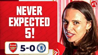 I Never Expected 5! (Talia) | Arsenal 5-0 Chelsea