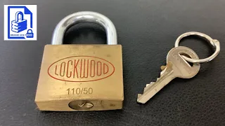 422. Australian Lockwood 110/50 padlock picked open