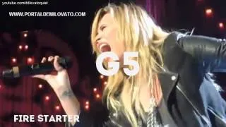 Demi Lovato - Upper Belts LIVE (G5 - A5)