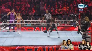 Raquel Rodriguez & Aliyah Vs DouDrop & Nikki A.S.H - WWE Raw Español: 05/09/2022