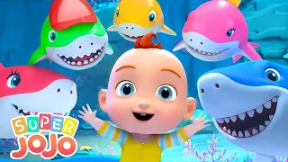 Baby Shark Dance Song More Nursery Rhymes & Kids Songs - Super JoJo and Family