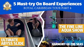 5 Must-try On Board Experiences | Harmony of the Seas Caribbean Cruise Part 4 | Joel Cruz Official