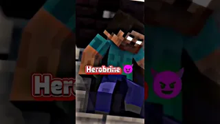 😈Herobrine vs Evil NUN 🔥| #shorts #viral #minecraft #herobrine  | OP Edit 😱 | 🔥