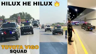 Black Vigo Squad 🔥 | Hilux Lovers 😍 | Vigo Dala 🖤 | Pakistan Cars World