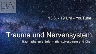 Traumatherapie_InformationsLivestream und Chat. Trauma und Nervensystem.