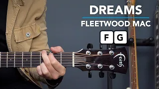Play 'Dreams' by Fleetwood Mac on guitar with just TWO CHORDS!