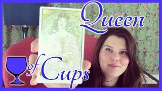 Queen of Cups Tarot Card Meaning Upright & Reversed