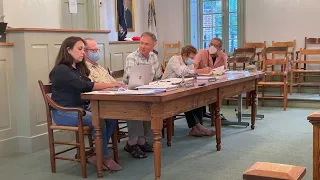 Board of Zoning Appeals Meeting, Aug. 25, 2021