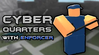 Solo Cyber Quarters with Enforcer - Roblox Tower Battles