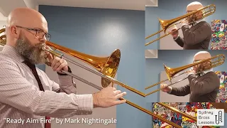 "Ready Aim Fire" by Mark Nightingale - Trinity Grade 1 Trombone Euphonium Trumpet Horn