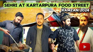 Sehri at Kartarpura food street rawalpindi | street food rawalpindi#kartarpura  #ramzan2024 #food