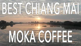 Best Moka Pot Coffee in Chiang Mai made while watching the sunrise