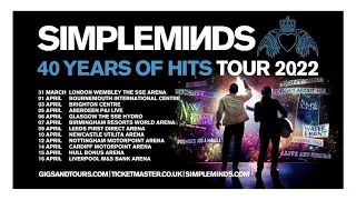 Simple Minds '40 Years of Hits Tour' 2022