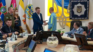 Денис Монастирський відзначив працівників МВС, які  завоювали олімпійські медалі