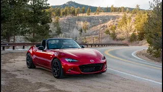 ND MX5 Miata Sunset Mountain Drive