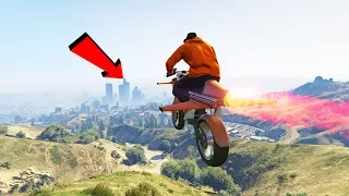 LAND ON TOP THE MAZE BANK CHALLENGE!!! (GTA 5 Funny Moments)