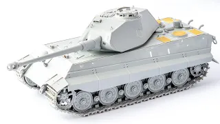 Building & Fixing Tiger Ausf. B v1 King Tiger Prototype | Takom 1/35 King Tiger Initial | Part 1