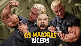 COACH RUBENS REAGINDO AOS MAIORES BÍCEPS DO MUNDO | INACREDITÁVEL