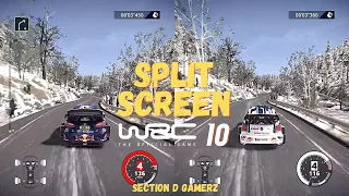 WRC 10 FIA World Rally Championship🔥- 2 player - Split-screen - PC Gameplay | Full HD🔥