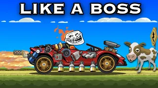 #3 | 🤩 30 MINUTES 🔥 LIKE A BOSS 🔥 FUNNY & LEGENDARY MOMENTS - HILL CLIMB RACING 2