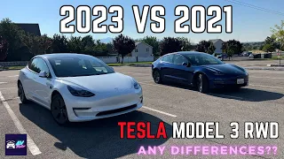 2023 vs 2021 Tesla Model 3 any differences?