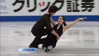 Tessa Virtue and Scott Moir. CAN.  2009 Worlds. Free Dance