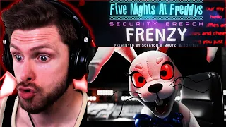 Vapor Reacts | [FNAF] NEW FNAF SONG ANIMATED MUSIC VIDEO "Frenzy" by Mautzi/Kofftly REACTION!!