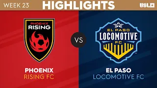 8.12.2023 | Phoenix Rising FC vs. El Paso Locomotive FC - Game Highlights