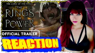 The Lord of the Rings: The Rings of Power - Official Trailer | Comic Con 2022 #reaction