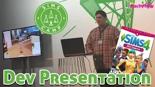 The Sims 4 Get Famous Dev Presentation #SimsCamp [SimsGuruNinja+SimGuruGraham]