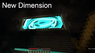 what if minecraft added a new dimension