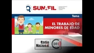 El trabajo de los menores de edad - Asesoría Sunafil