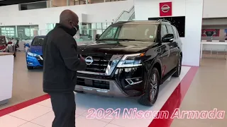 The brand new 2021 Nissan Armada