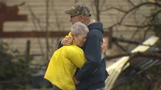 More than 25 homes damaged by EF-2 tornado in Crockett, Texas