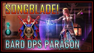 Songblade BARD DPS Paragon - ALL Powers & Feats Overview! Max Level Explained - Neverwinter Preview