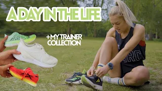 A Day in my Life Vlog. My trainer collection, supplements I take and warm up routine