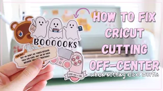 How To Fix Cricut Printing Off-Center | Ultimate Cricut Hack