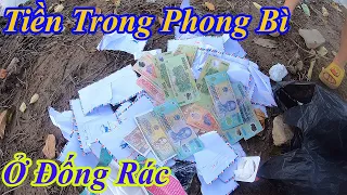 Nhặt Được Tiền Ở Bãi Rác Trong Phong Bì Mừng Cưới | Nhặt Được 330 Triệu | Nhà Quê Vlogs