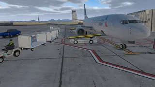 X Plane 11 KDFW-KTUS B738 Virtual American Airlines [VATSIM]