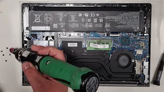 How to replace battery at HP ZBook Power G7