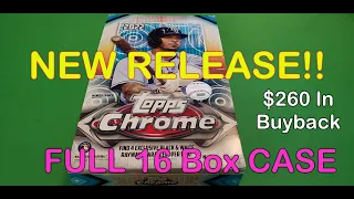 New RELEASE 2022 Topps Sonic Chrome Full Case Reveal Video