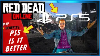 Is Red Dead Online BETTER on the PS5😎Gameplay Comparison and Load Times