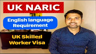 UK NARIC | Best way to prove english requirement for UK Skilled Worker VISA #uk #jobs #ukvisa