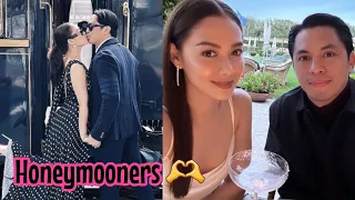 Maja Salvador at Rambo Nuñez's honeymoon in Europe 💖🫶 Sosyalan looks 🔥