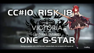 CC#10 Londinium Outskirts Permanent Map Risk 18 | Ultra Low End Squad | ASHRING |【Arknights】